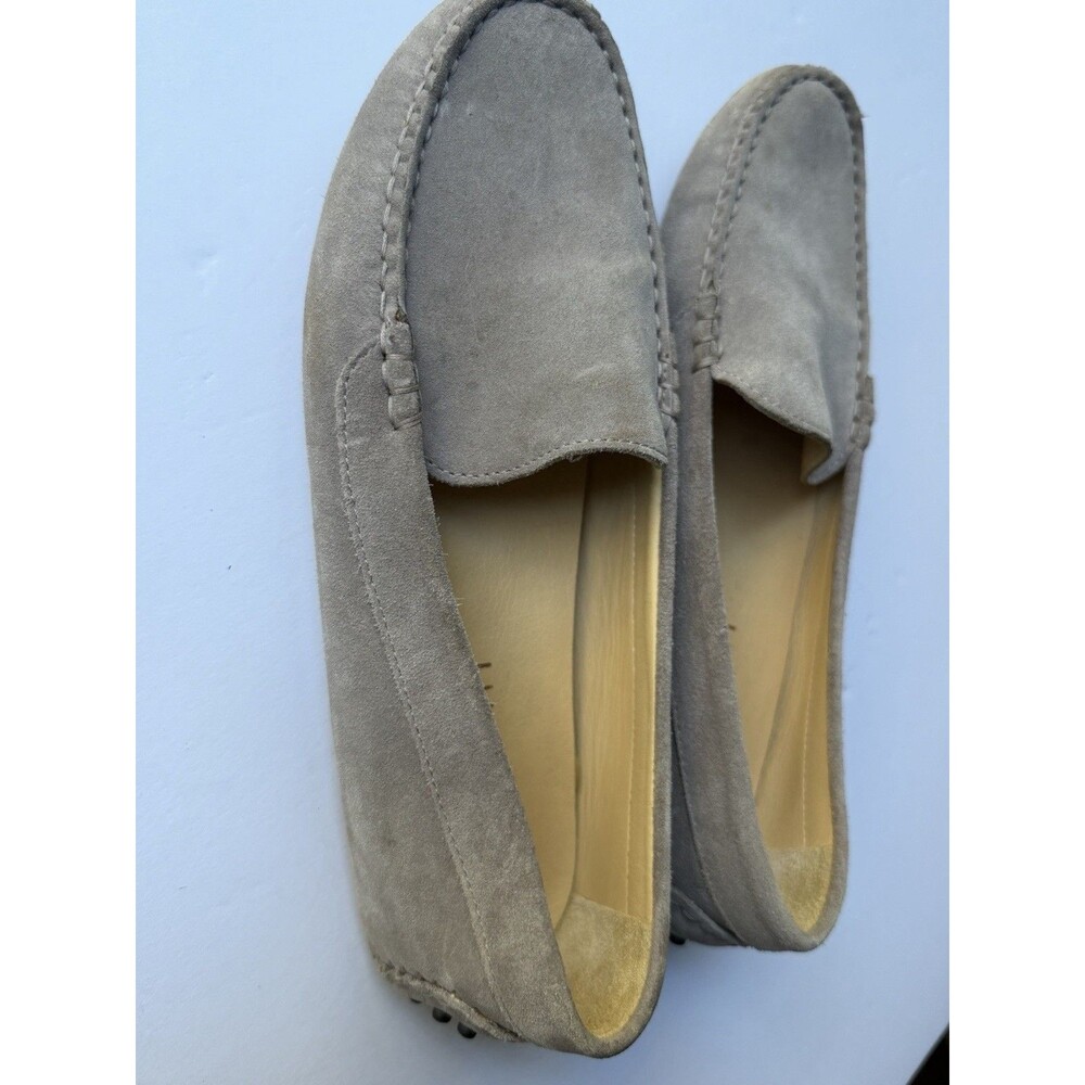 M. GEMI Gray Suede Loafers Slip-On Round Toe Comfort Women’s US 9 EU 40.5
